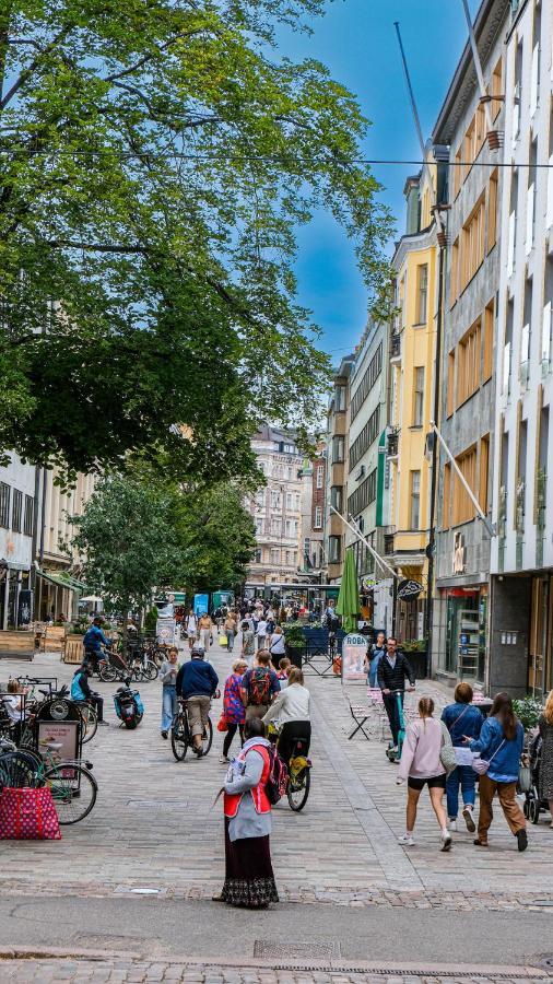 Nice Studio Apartment On A Pedestrian Street Helsinki Exterior foto