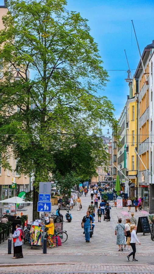 Nice Studio Apartment On A Pedestrian Street Helsinki Exterior foto