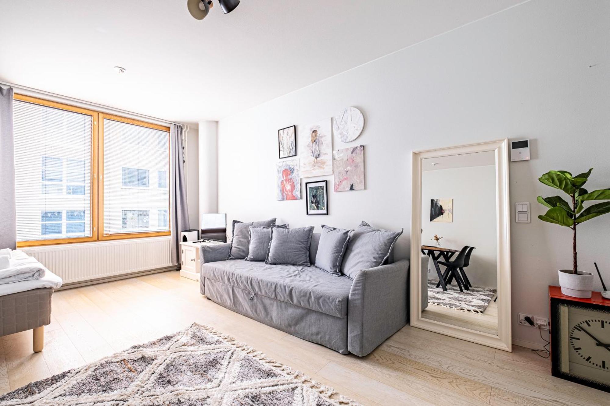 Nice Studio Apartment On A Pedestrian Street Helsinki Exterior foto